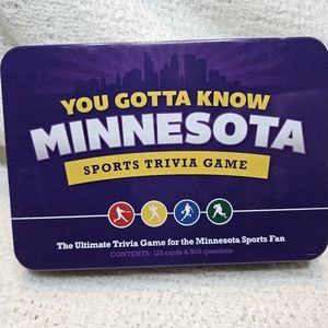 You Gotta Know Minnesota Sports Trivia Card Game